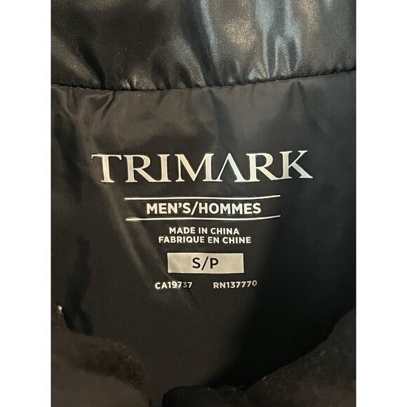 Trimark Heat Panel Puffer Vest Mens Small Black Shefford Power Heated Warm NEW - Picture 9 of 15